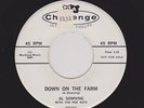 '58 Twin Spin Rockers AL DOWNING Down On the Farm/Oh Babe CHALLENGE HEAR BOTH
