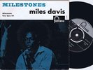 MILES DAVIS Milestones Danish Fontana EP 45PS 1957