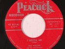 BIG WALTER: I Gotta Go / I'll Cry For You (rare blues & r&b vinyl 45)