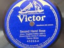 78rpm Victor 45263 Fanny Brice SECOND HAND ROSE / MY MAN.   E