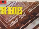 BEATLES PLEASE PLEASE ME LP 3RD PRESSING BLACK+YELLOW LABEL 33 1/3 ON LAB MONO