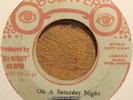 Christine - On A Saturday Night   1977 Reggae 45 on Observer