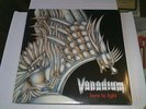 VANADIUM BORN TO FIGHT LP DURIUM ITALY 1986 HARD ROCK METAL N/M