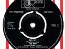 THE WHO:I'M FREE/1921-1969 UK TRACK-SCARCE PROMOTIONAL ISSUE