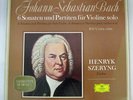 BACH 6 Sonatas Partitas Violin Solo   BWV 1001-1006 Szeryng DGG 3 LP Boxset