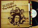 bob marley THE WAILERS  BURNIN' ex+ 1973 UK first pressing VINYL LP