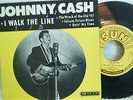 Johnny Cash--EP Cover & 45---I Walk The Line--Sun EP-113--