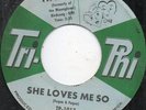 Harvey - She Loves Me So - Original Press Tri Phi 7 Inch SIngle