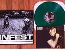 INFEST Slave LP GREEN Vinyl sXe spazz crossed out converge slap a ham dropdead