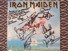 IRON MAIDEN Seventh son of a ... SIGNIERT Sammlerstück mit allen AUTOGRAMMEN