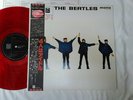 BEATLES HELP JAPAN 1982 ORIGINAL MONO RED COLOR VINYL NARROW w/OBI RARE