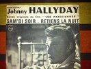 Johnny Hallyday Rare Encart 45T Juke Box Les Parisiennes Retiens La Nuit