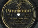Rare Pre-War Blues 78-Blind Lemon Jefferson-That Black Snake Moan-Paramount-HEAR