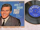EP: Billy Fury: Billy Fury Am I Blue on Decca