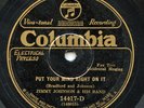 Rare Pre-War Jazz 78 - Jimmy Johnson - Put Your Mind Right On It- Columbia- HEAR