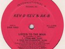 KEV-E-KEV & AK-B - LISTEN TO THE MAN Rare Random Rap Orig (LISTEN)