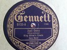 King Oliver's Creole Jazz Band   Just Gone   Gennett 5133 - RARE JAZZ 78