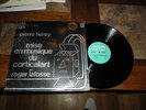 PIERRE HENRY-MISE EN MUSIQUE DU CORTICALART DE ROGER LAFOSSE 1971 LP-FRENCHPRESS