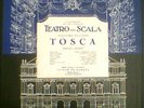 Maria Callas TOSCA 1953 2LPs LA SCALA Gobbi UK ANGEL 3508 B/L Red Labels Puccini