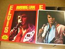 ELVIS BURNING LOVE ORIGINAL FLEXIBLE BLUE CAMDEN W/ STAR BURST & PHOTO CAS-2595