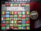 BOB MARLEY & THE WAILERS Survival TUFF GONG ROOTS LP REGGAE RED VINYL + INNER 
