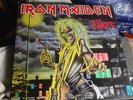 IRON MAIDEN KILLERS JAPAN FIRST PRESS EMI LP EX METALICA SLAYER RARE