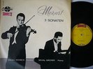 KOVACS, DENES Mozart 3 Violin Sonatas QUALITON 1st ST LPX 1122 MINT