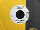 REMAINS-DON'T LOOK BACK,EPIC,DJ WHITE LABEL PROMO,IN FACTORY SLEEVE,'66 N.E.PUNK