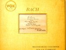 VOX DL 122 SCHNEIDERHAN HORENSTEIN / BACH brandenburg concertos 106 VG++ TO NM