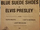 ELVIS PRESLEY-EPA 747 BLUE SUEDE SHOES WITH RARE SLEEVE