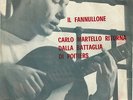 FABRIZIO DE ANDRE'(MEGARARO):IL FANNULLONE+CARLO MARTELLO-KARIM177-SCRITTE ROSSE