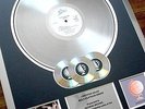GEORGE MICHAEL FAITH LP MULTI PLATINUM DISC RECORD AWARD ALBUM