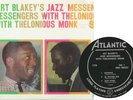 RAR ATLANTIC Jazz-Lp Art Blakey's Jazz Messengers with Thelonious Monk