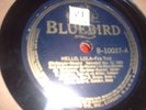 78RPM Bluebird 10037 Mound City Blue-Blowers w/ Coleman Hawkins, Hello Nola  V