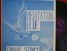 ERNIE STORY on Legend --MEDITATION BLUE-- private xian funk soul disco lp | RARE