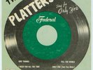 THE PLATTERS SING FOR ONLY YOU (FEDERAL EP 378)