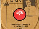 MALAYSIAN (N-) Krontjong Rumba by famous S.Abdullah Malay Orchestra, store stock
