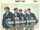 THE BEACH BOYS-TEN LITTLE INDIANS/COUNTY FAIR 45 RPM PICTURE SLEEVE