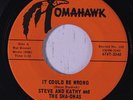 STEVE AND KATHY & SHA-ONAS: It Could Be Wrong / Mississippi  45 rare Rock & Pop
