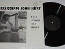 MISSISSIPPI JOHN HURT: Folk Songs And Blues on Gryphon  RARE BLUES LP