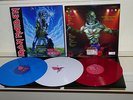 Iron Maiden Back to The front Box 3 lps Paris 9 9 99