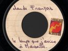 CLAUDE FRANCOIS roule / le temps  TEST DEMO DISQUES FLECHE SP 45T