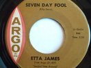 NORTHERN 45-ETTA JAMES-SEVEN DAY FOOL on ARGO