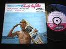 JOHNNY HALLYDAY/ CHANTE LES FILLES/CENTREUR LANGUETTE/FRENCH EP