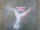 EMERSON LAKE & PALMER - SELF TITLED PINK ISLAND ROCK VINYL L.P.