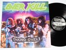 OVERKILL -Taking Over LP 1987 Noise Rec. ++ Power Thrash Metal ruthless intruder
