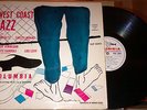 STAN GETZ 'WEST COAST JAZZ' RARE UK COLUMBIA (CLEF) DAVID STONE MARTIN 1955 M-