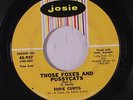 EDDIE CURTIS: Those Foxes And Pussycats 45 (light lbl wear) rare Soul