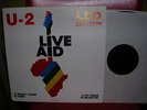 LED ZEPPELIN / U2 FOR LIVE AID FAN CLUB LP. MINT MINUS CONDITION-RARE