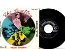 BEATLES 7'' PS Hello Goodbye Italy QMSE 16415 1st PRESS WHITE Parlophon 45 rare